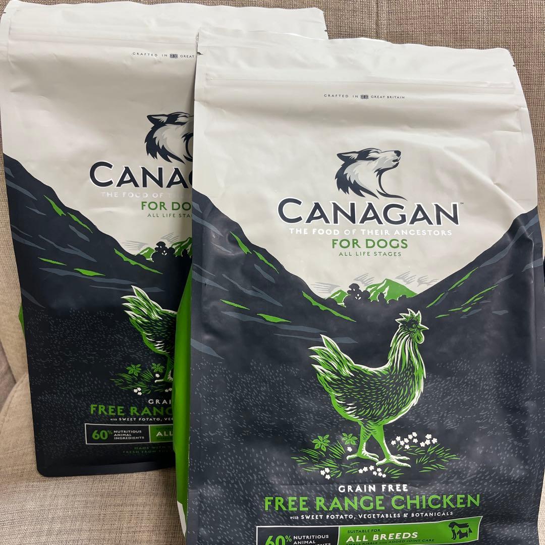 CANAGAN フリーレンジチキン 2kg ドッグフード　2袋