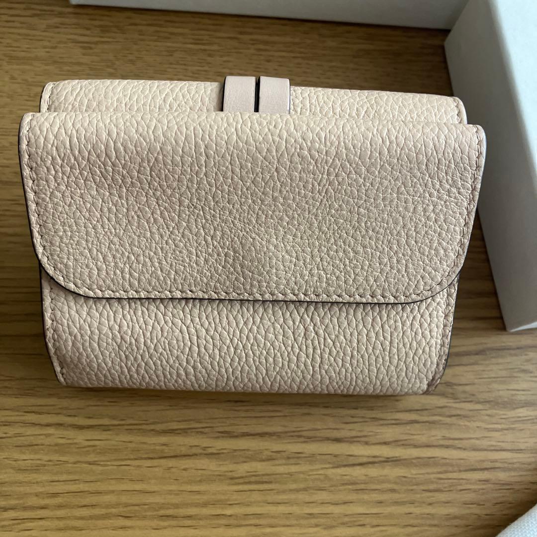 Chloé 三つ折り財布 ベージュ