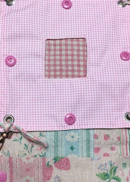 モモンガハウス(花・いちご柄)   春(夏) 秋仕様   1900円