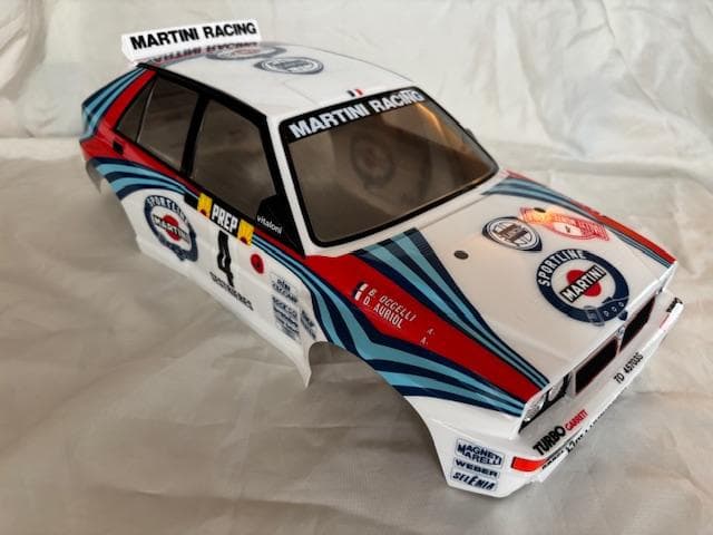 P*E様 タミヤ XB 1/10 ランチア デルタ インテグラーレ ボディ＆タイ