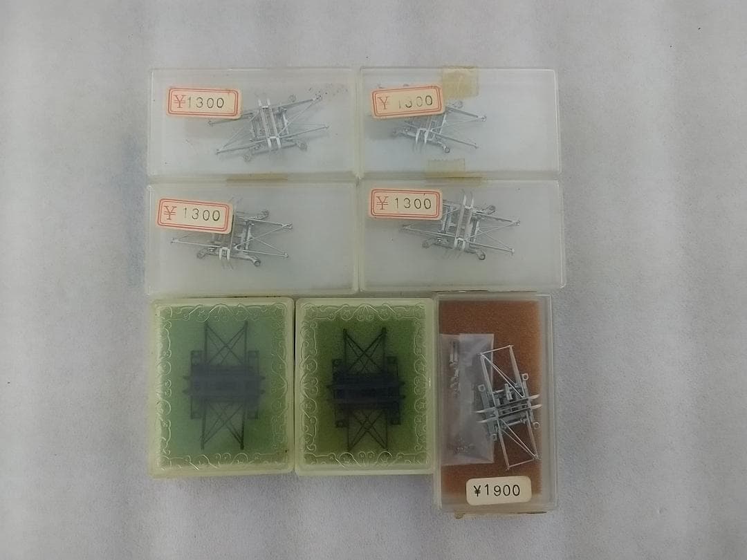 パンタグラフ７点　PS-19四点　PT-42一点　PS10二点（一つはおそらく）