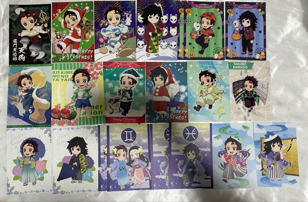 鬼滅の刃 鬼滅カフェ ポストカード 炭治郎 義勇 まとめ売り