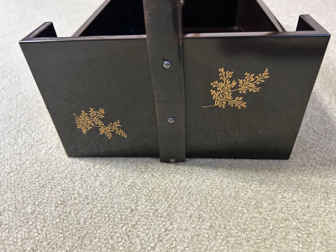 茶道　蒔絵　煙草盆　表千家