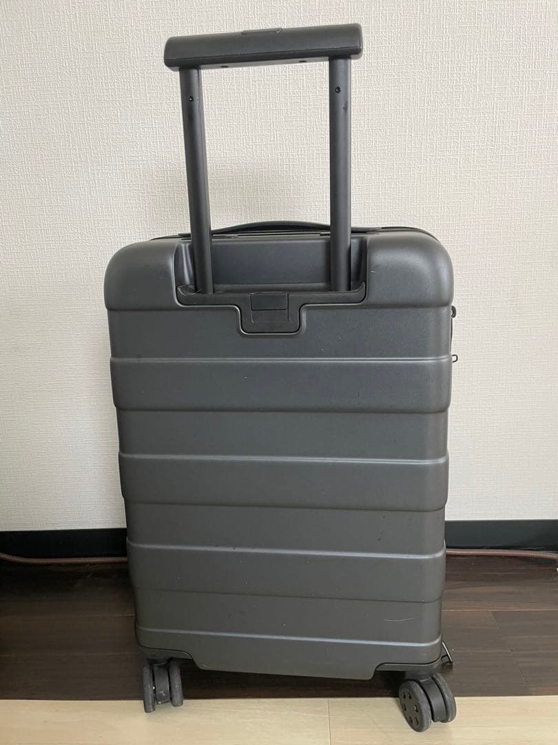[ 8Q8  ] 無印良品 MUJI キャリーケース 36L ダークグレー