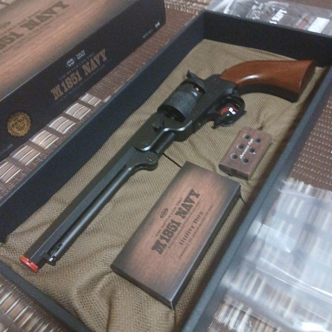 東京マルイ エアーリボルバープロ M1851 NAVY ほぼ新品