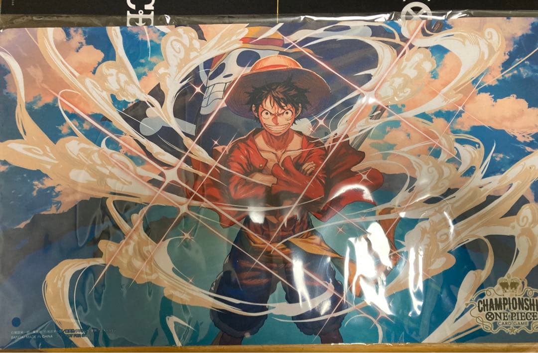 ワンピース チャンピオンシップ2022本戦参加賞 ルフィ プレイマット