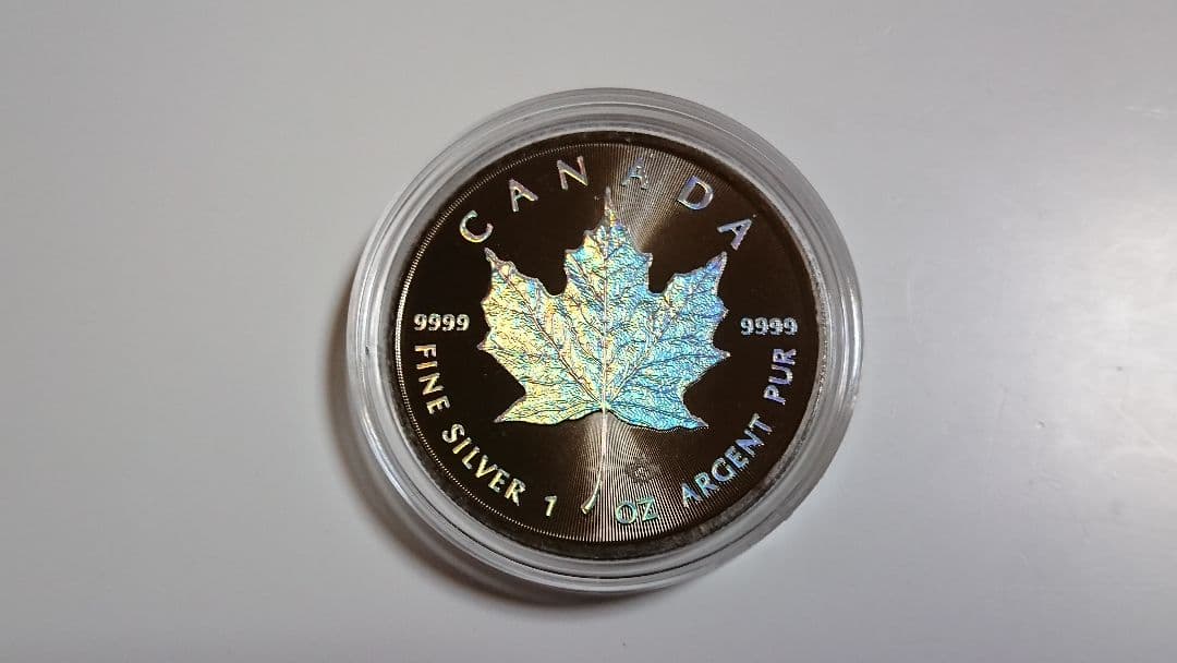 浩*一様 メイプルリーフ・ホログラム (シルバープルーフ) 500枚限定品