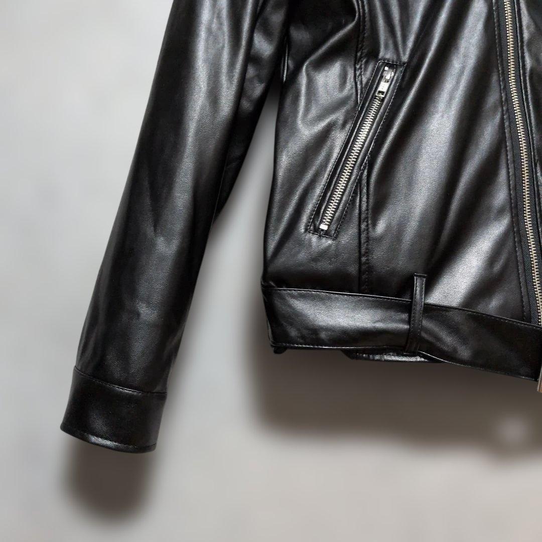 極美品　AEW 新日本プロレスジェイ・ホワイト　ダブルライダースジャケットXXL