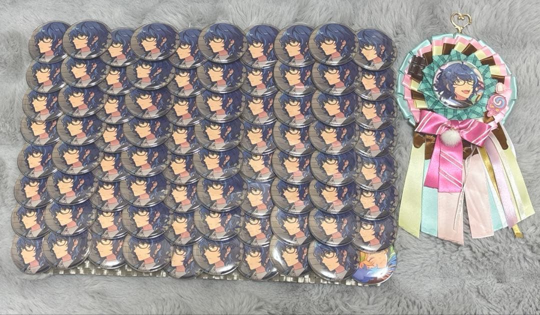 青葉つむぎ 缶バッジ