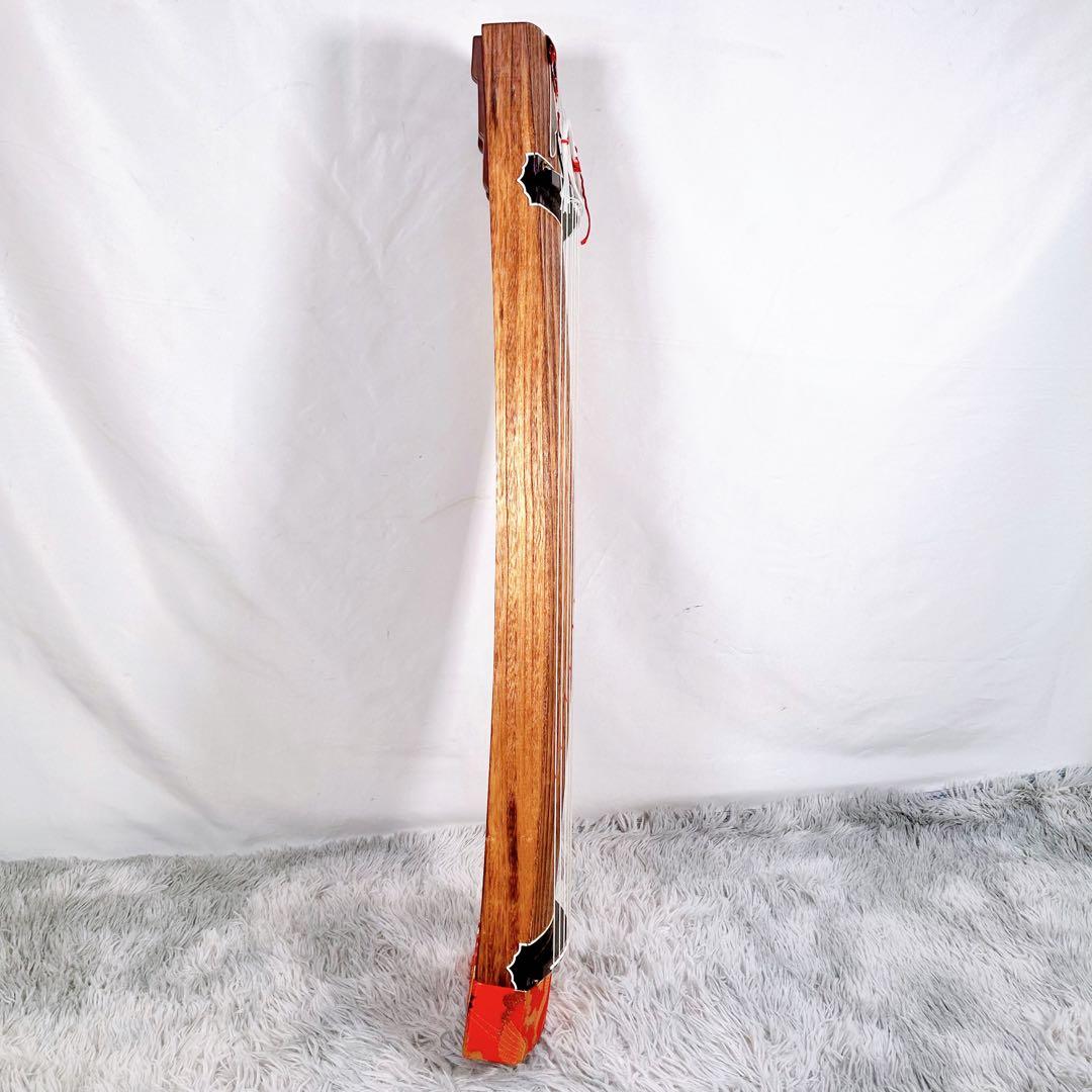 【希少】だれでも弾ける 高級三尺琴 弾龍　短琴　和楽器