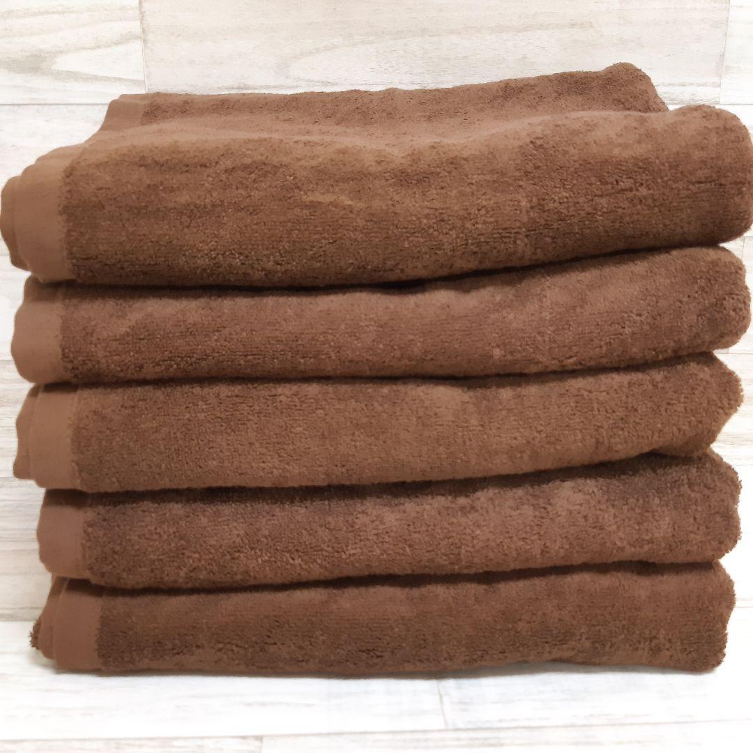 1200匁バスタオル ダークブラウン6枚、グレー５枚、340匁ダーク10枚