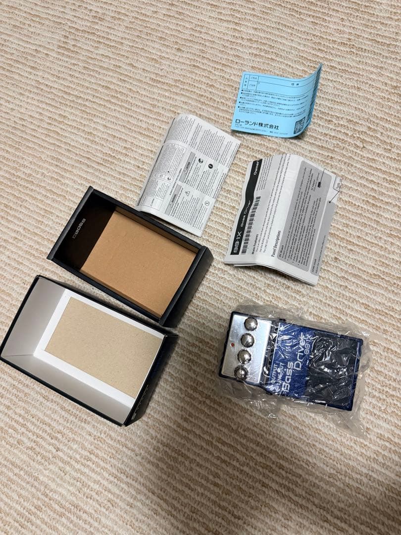 BOSS BB-1X ベースドライブエフェクター ほぼ未使用