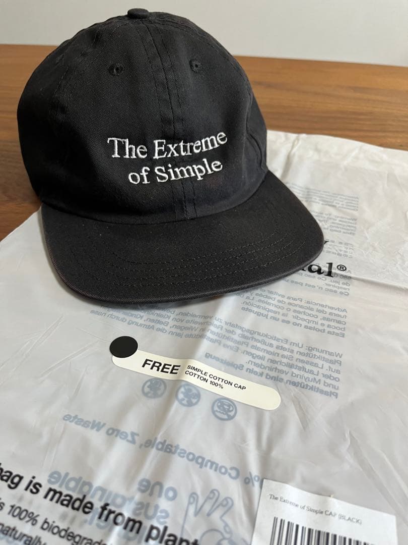 The Extreme of Simple キャップ