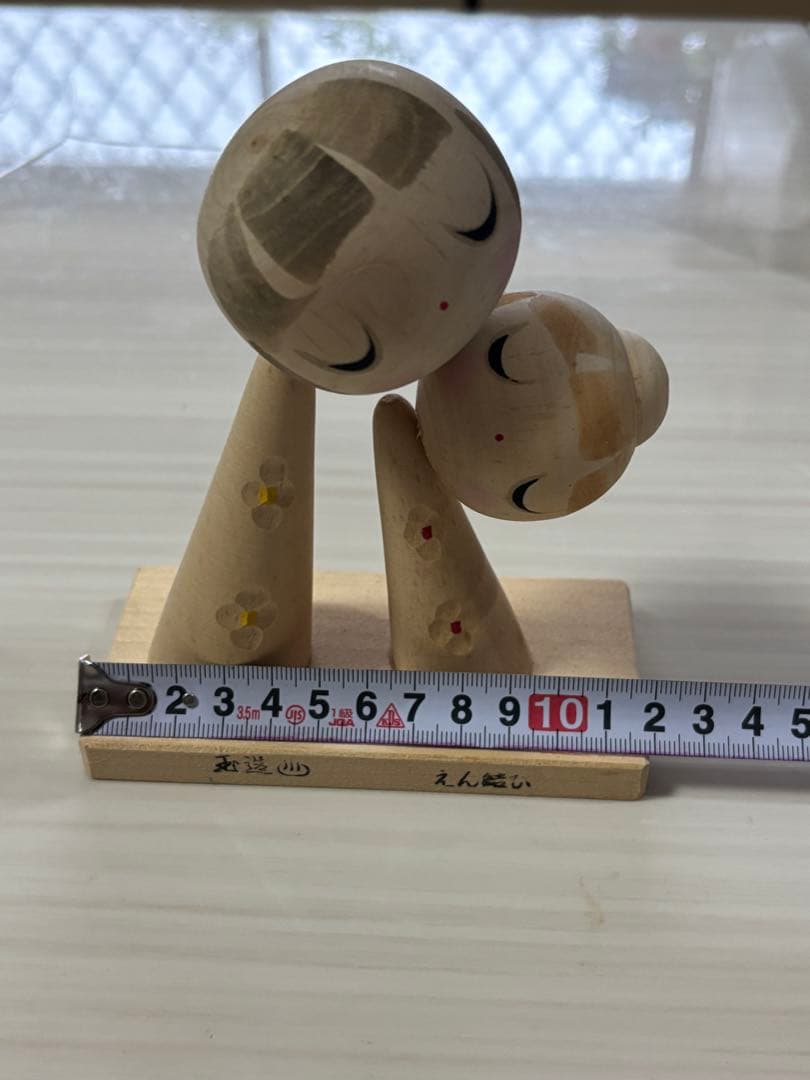 こけし　縁結び　えん結び　狩野千代松　受賞作家　レア　置物　アンティーク