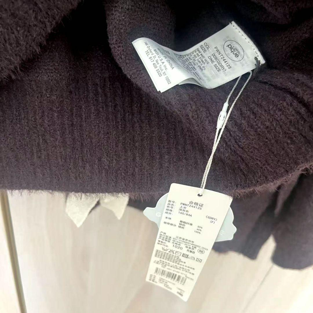 ジェラートピケ　ニットリボンプルオーバー&ショートパンツセット