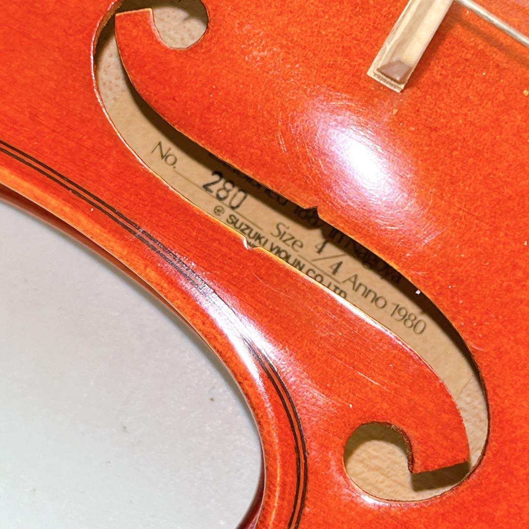 SUZUKI バイオリン No.280 Anno1980 弓ケース付