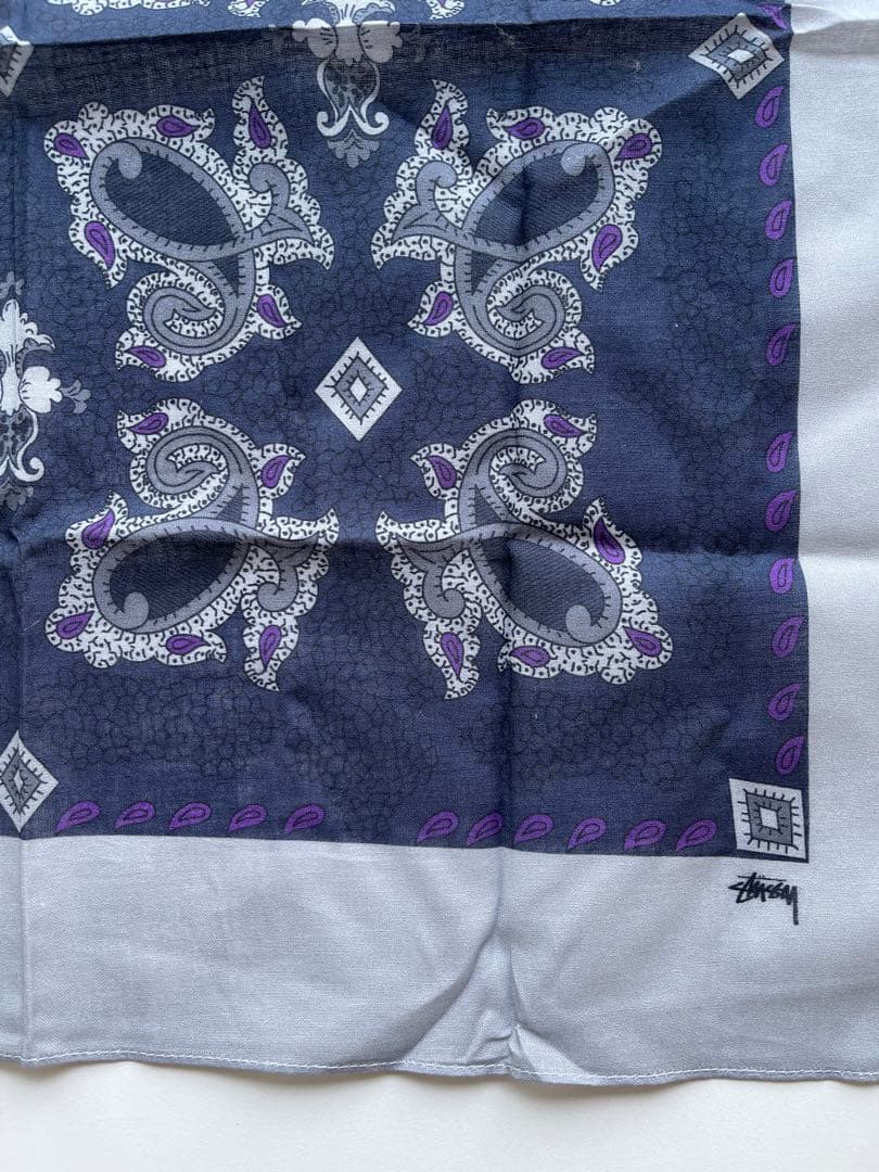 Stussy ステューシー バンダナ MASAYO NOGUCHI