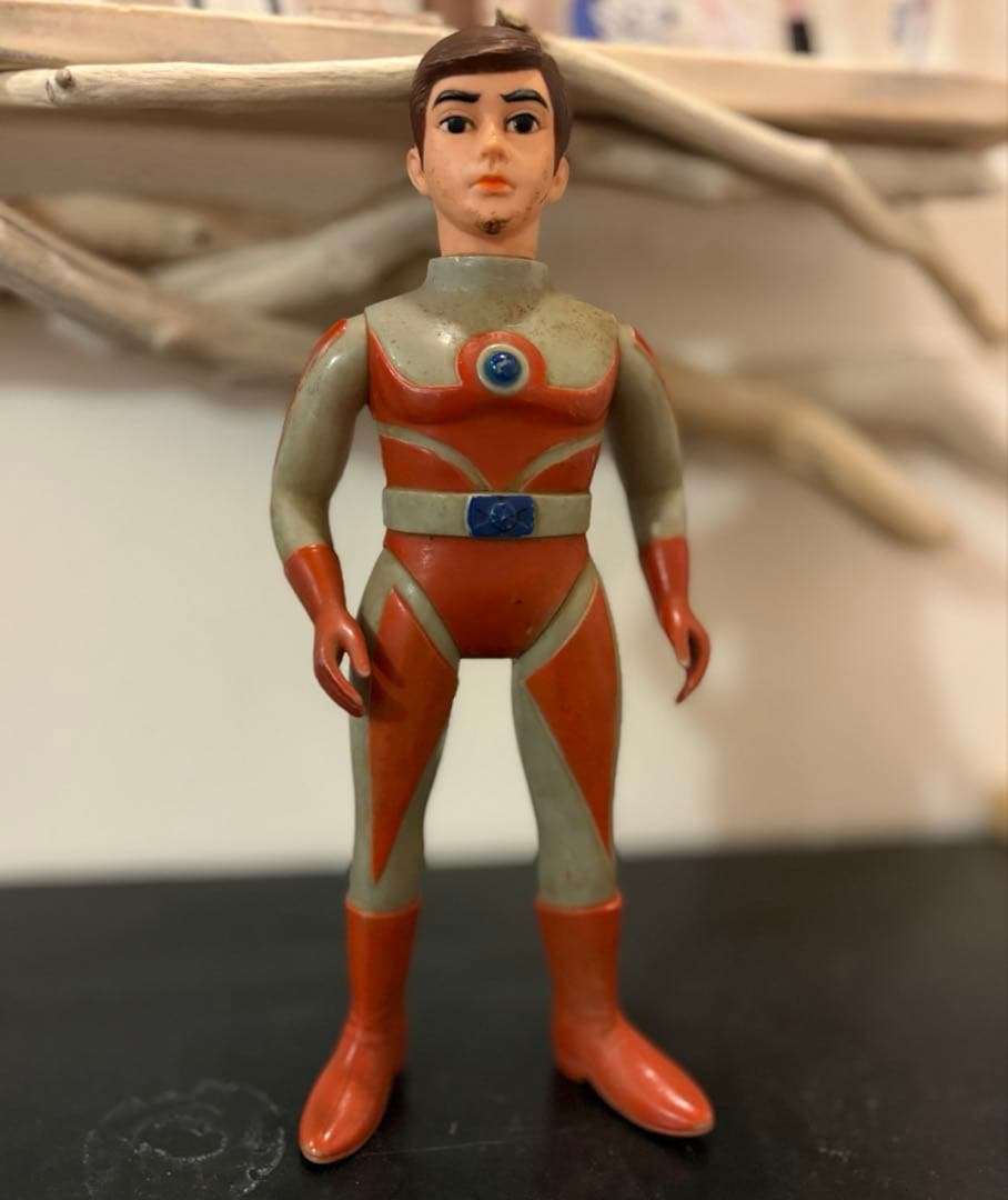 当時物　ブルマァク　ウルトラの父 マルサン　ヴィンテージ　面取れソフビ