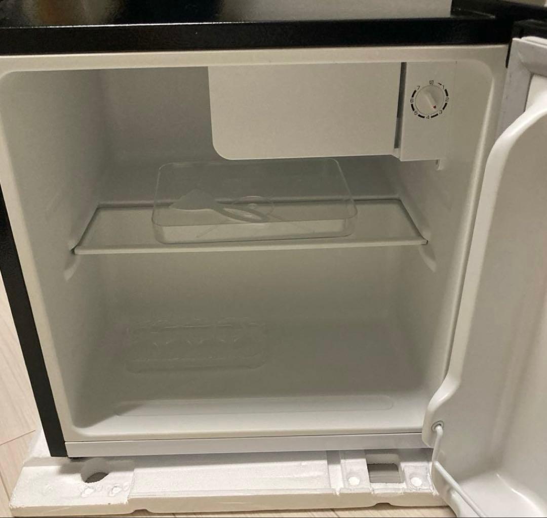 MAXZEN マクスゼン 46L 1ドア冷蔵庫 2023年製ガンメタリック