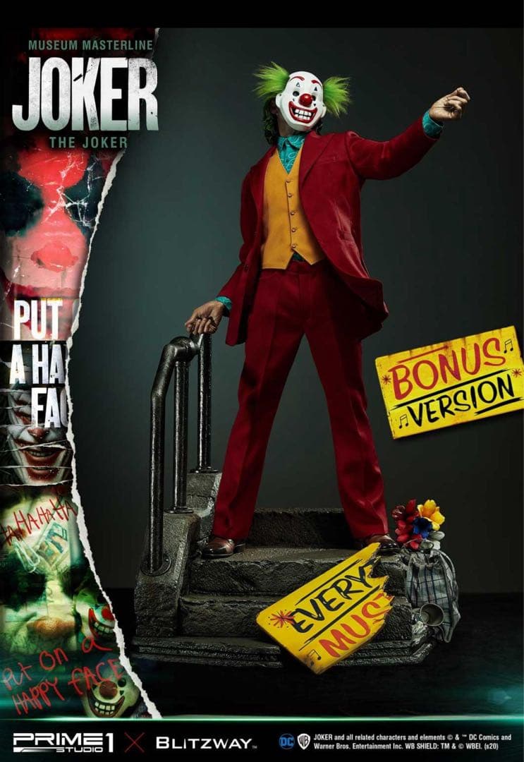 prime1 プライム1スタジオ　ジョーカー　スタチュー　フィギュア　ボーナス版