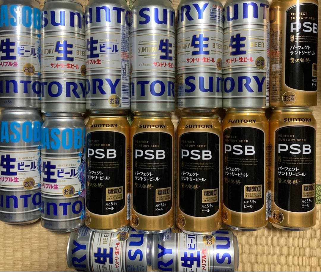 PSB.サン生、ロング缶含むビール系54本