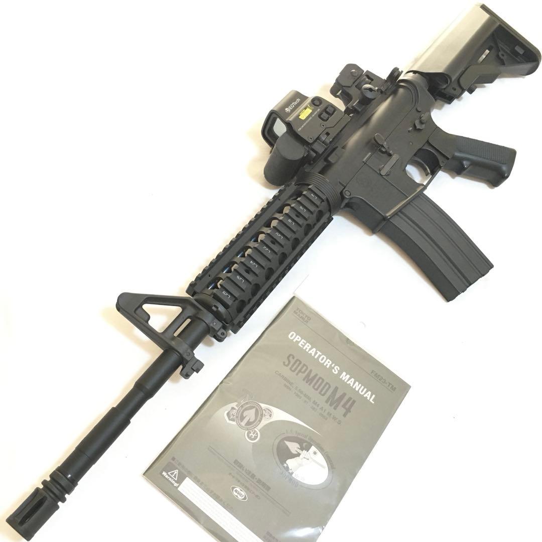 【超美品＆動作快調!】 東京マルイ 次世代電動ガン M4 SOPMODセット!!