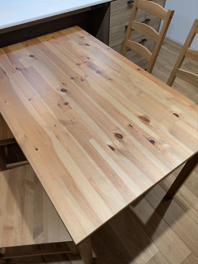 引取り限定　IKEA ヨックモック　ダイニングテーブル&チェア　セット