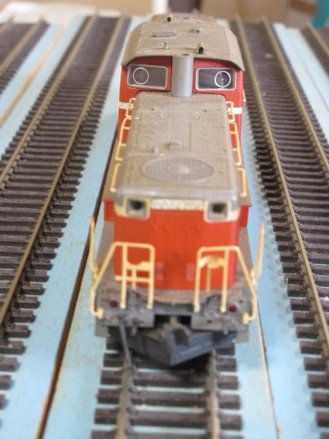 除雪列車２両セット（キ100・DD51) HOゲージ (金属＆プラ製）