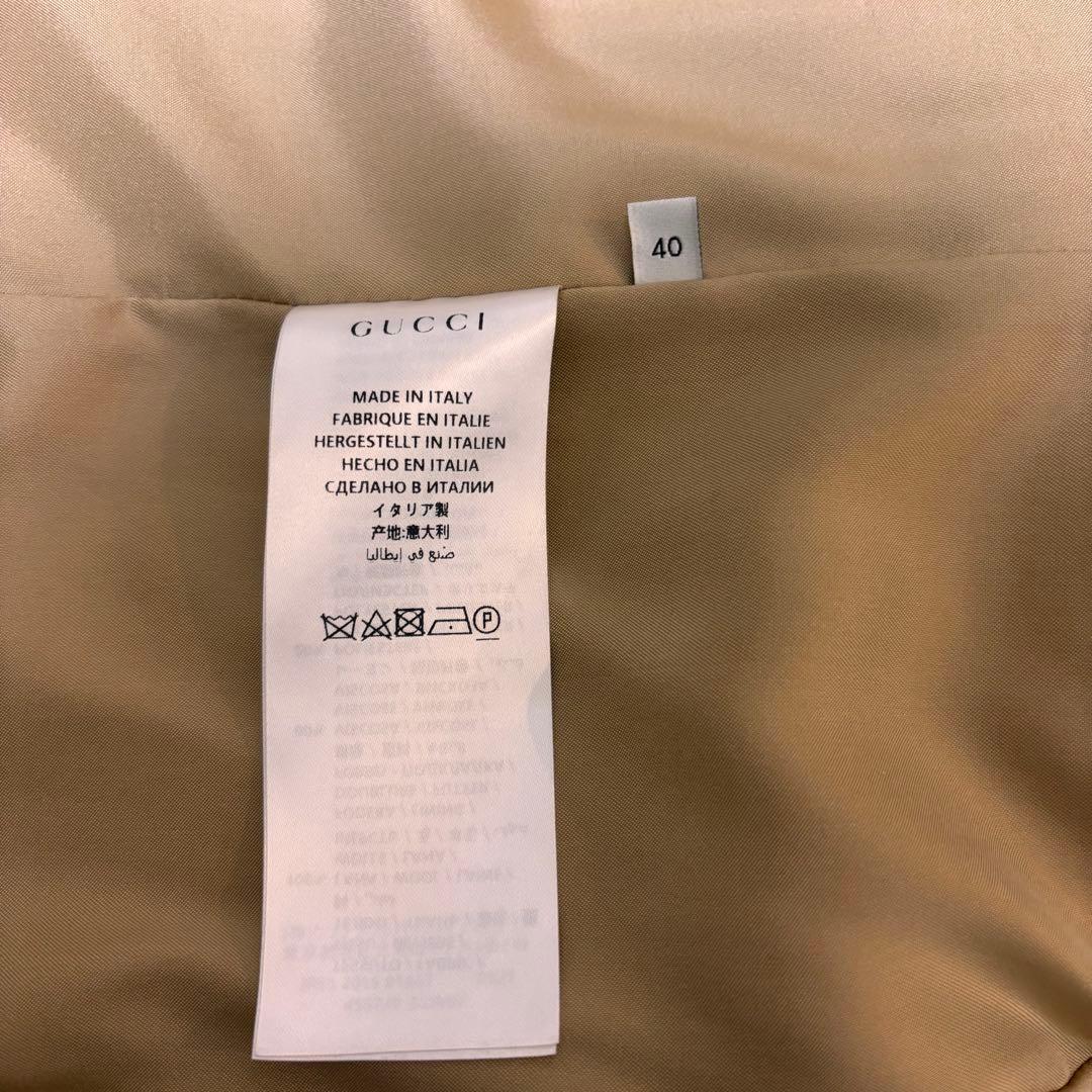 1日以内発送！【美品】GUCCIグッチ ウール チェスターコート