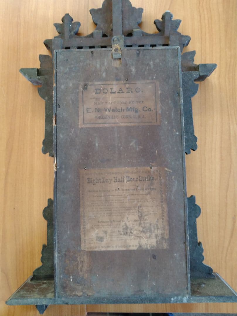 E. N. Welch Mfg. Co. Dolar　アンティーク時計