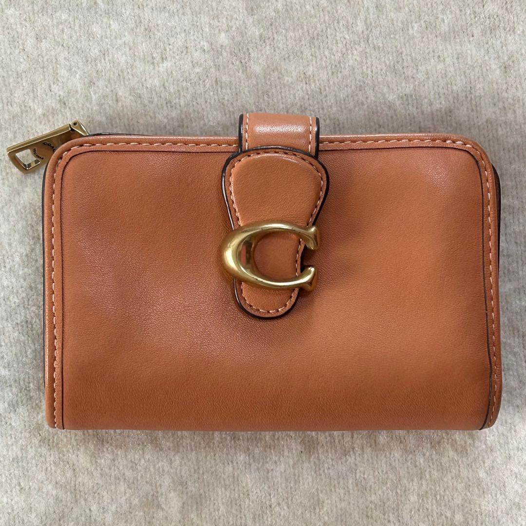 コーチ 財布 オレンジ