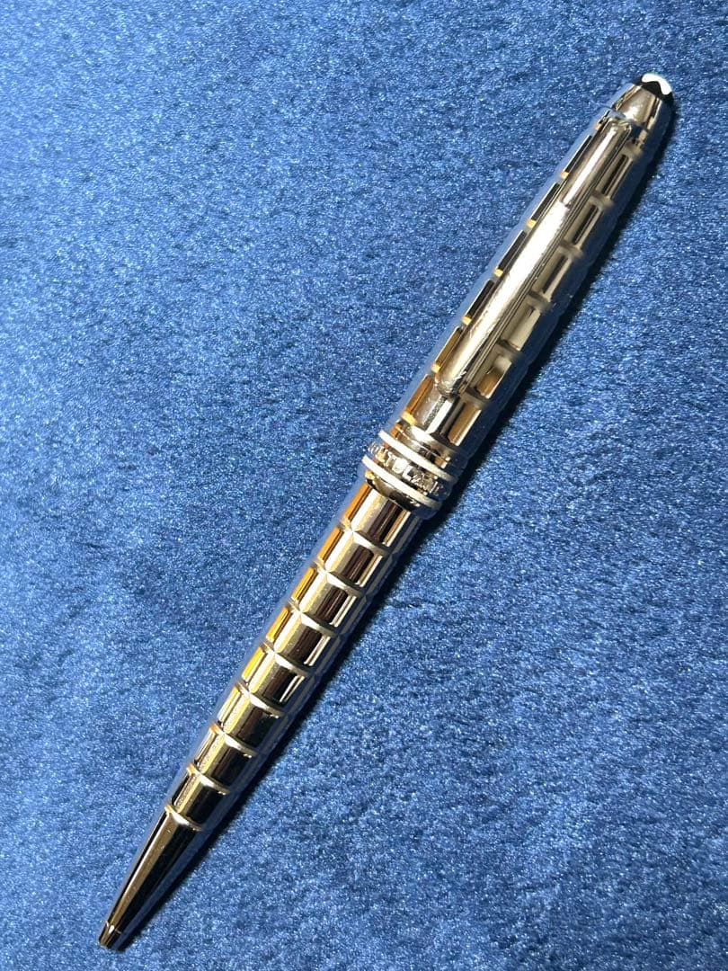 モンブラン ボールペン 164 ソリテール プラチナプレート ファセット