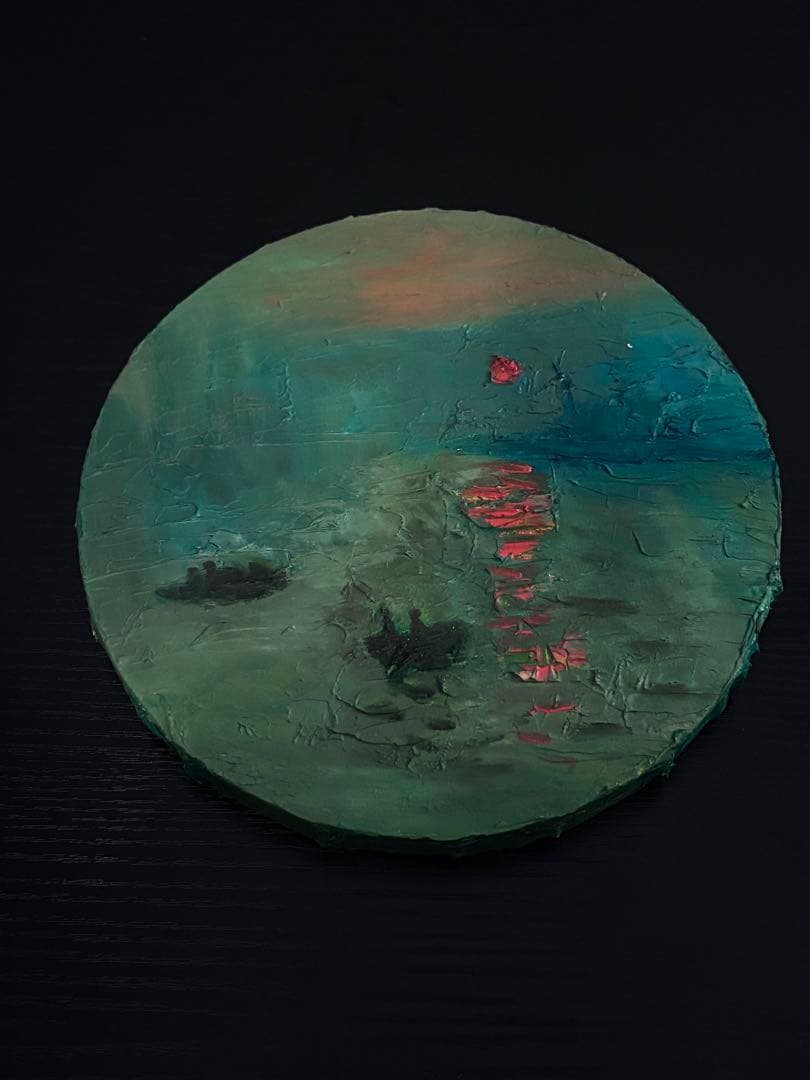 ⭐︎超限定品⭐︎ Claude Monet 「印象　日の出」　模写