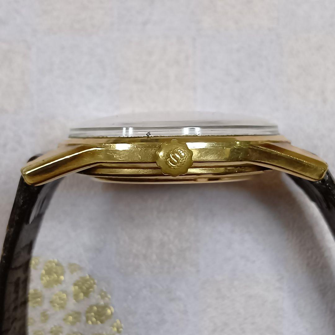 さ*)様 【訳あり】セイコークロノススペシャル２３石15039 １４金張りビンテ