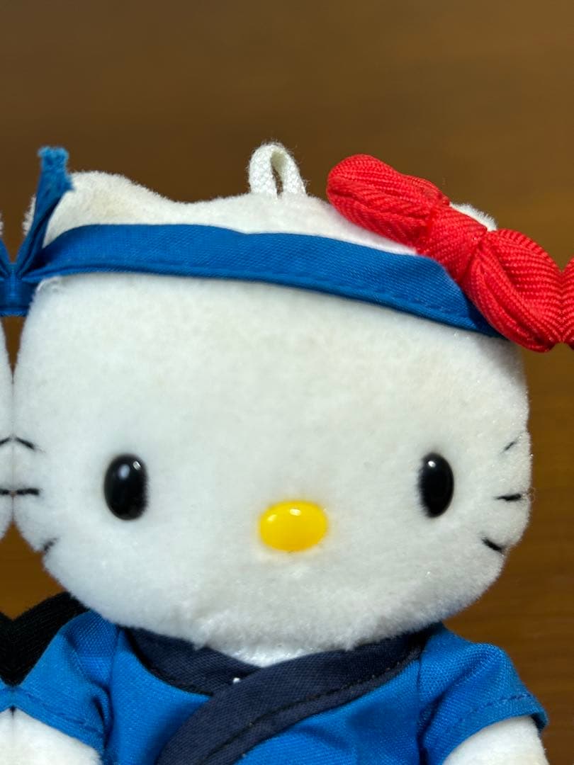 和風ウェイトレス ハローキティ レストラン限定 ぬいぐるみ