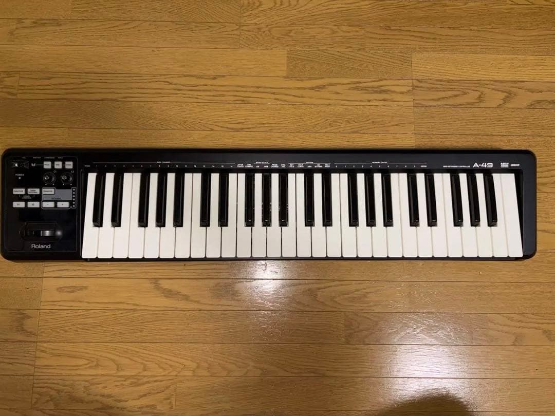 A49 MIDIキーボード 49鍵 USB接続　Roland