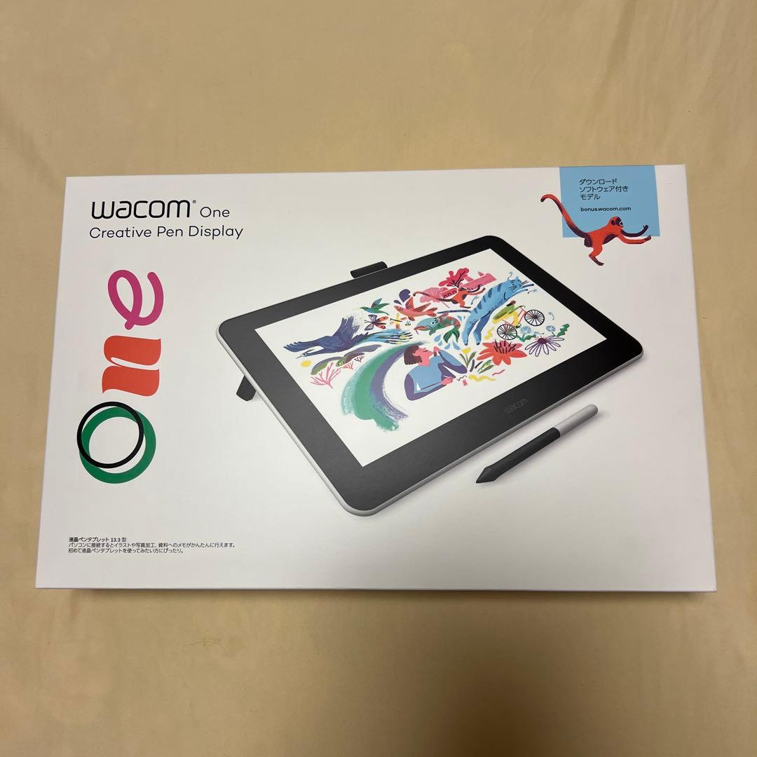 wacom one 液晶ペンタブレット13.3型　DTC133