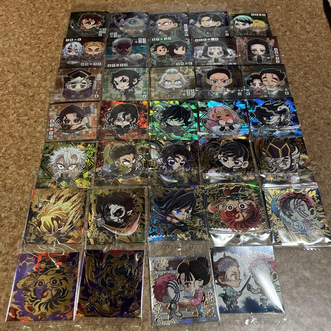 鬼滅の刃 ウエハース 14 コンプリート 義勇 炭治郎 善逸 獪岳 しのぶ