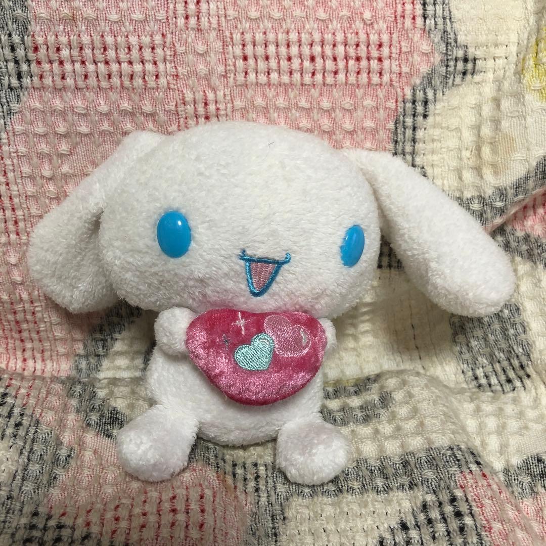 サンリオ　シナモロール　2002〜2007 ぬいぐるみ＆マスコット　14こ　中古