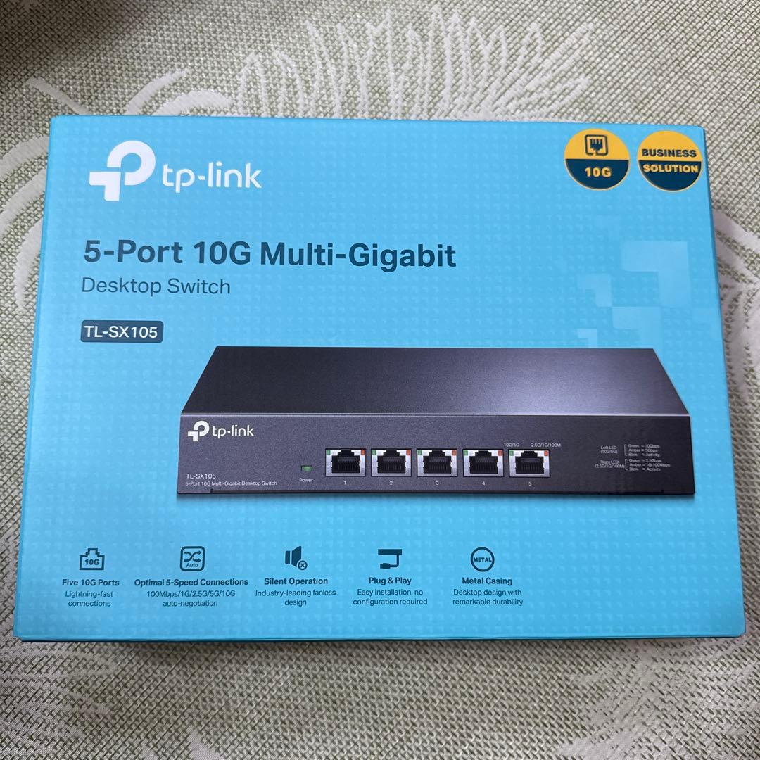 ルーター・ネットワーク機器 TP-Link 5-Port 10G Multi-GigabitTL-SX105