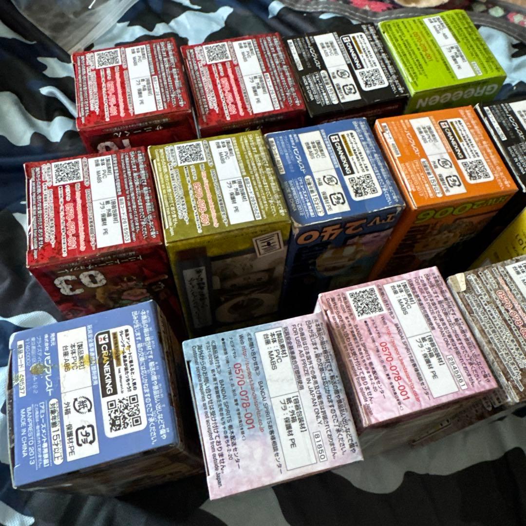 ワーコレ　ワールドコレクタブル　ワンピース　チョッパー　まとめ売りウタとサニー付