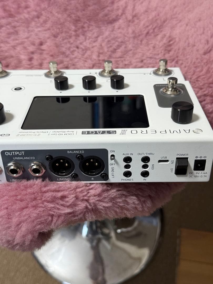 【美品】 Hotone Ampero II Stage フットスイッチセット