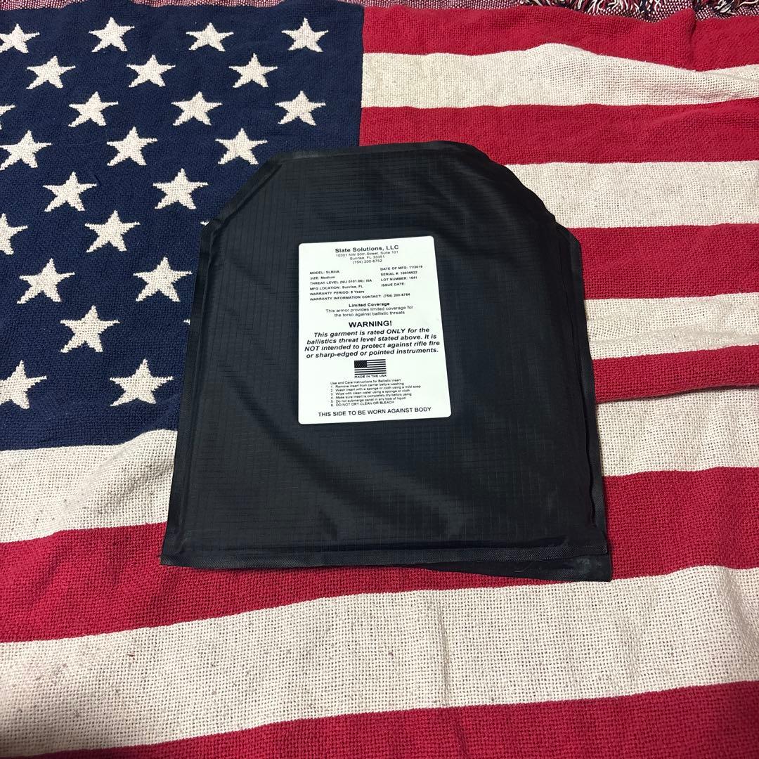 Slate Solutions実物 ソフトアーマーMedium 米国製 B20