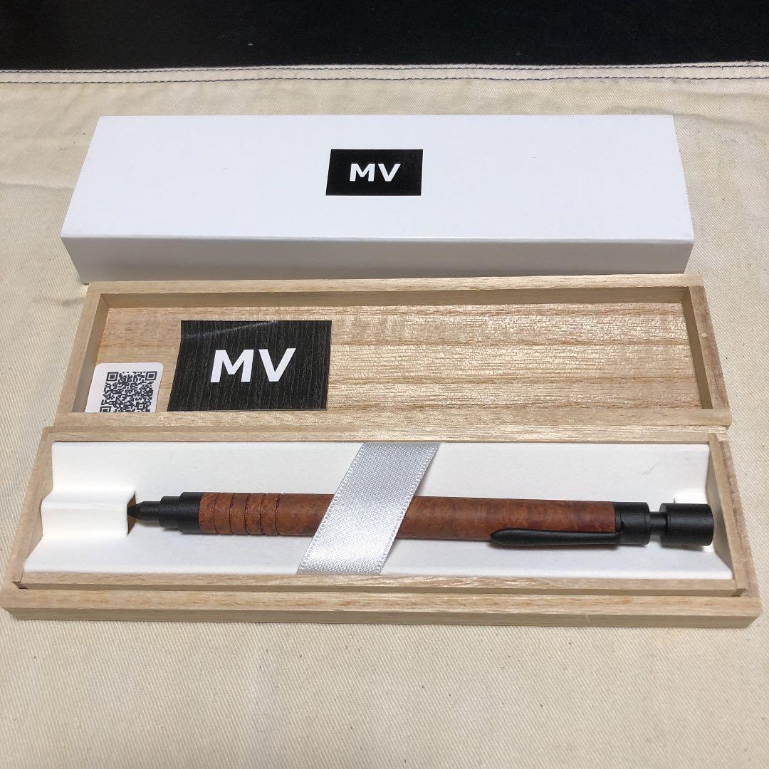 マーベラスウッド　シャープペンシル　0.5ｍｍ　マットブラック　ブライヤー