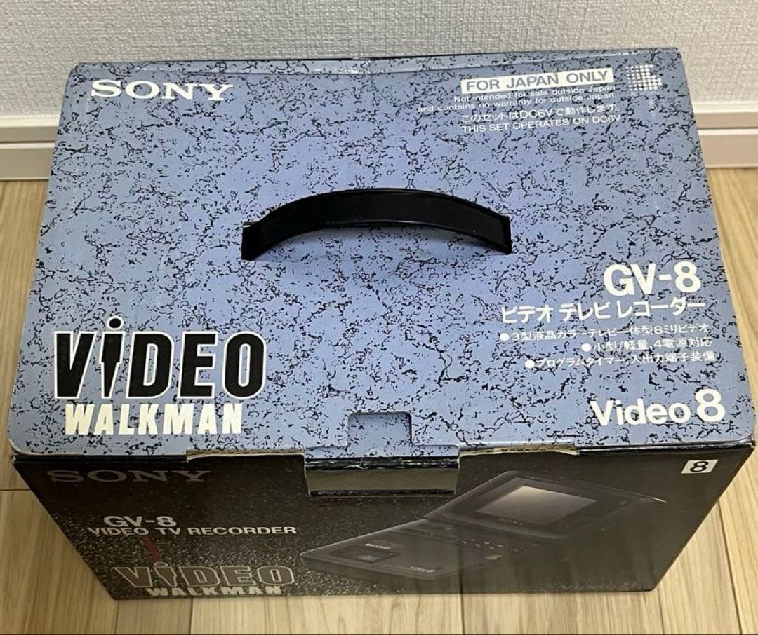 SONY GV-8 VIDEO WALKMAN 本体　未使用品