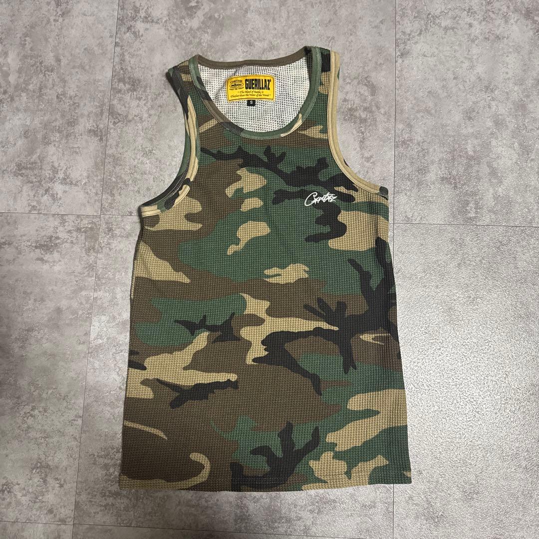 corteiz タンクトップ 迷彩柄　S