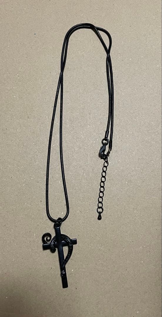 HYDE BIRTHDAY 2021 スネーク ネックレス　蛇 黒ミサ 蛇十字