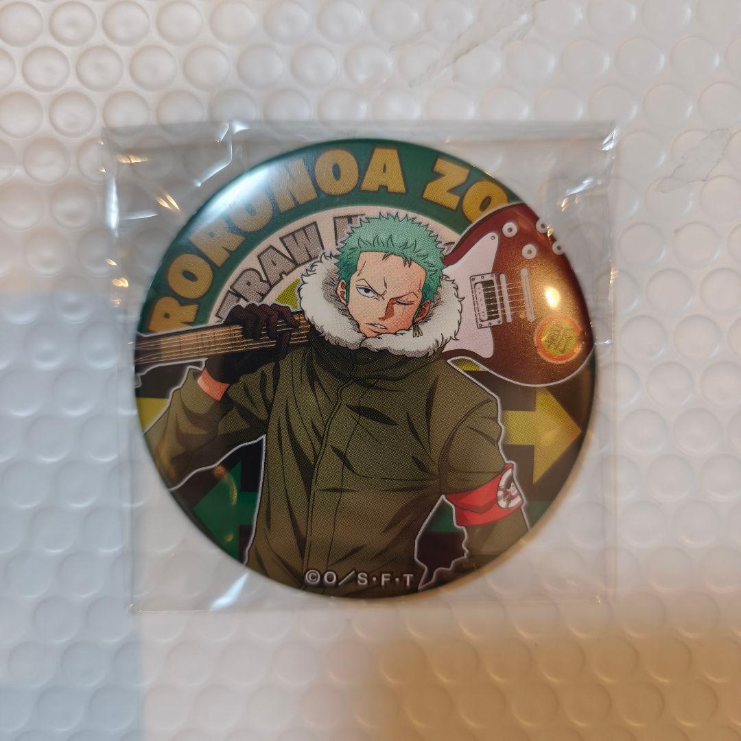 ONE PIECE　ワンピース　輩缶バッジ　第15弾　MUSIC　ゾロ