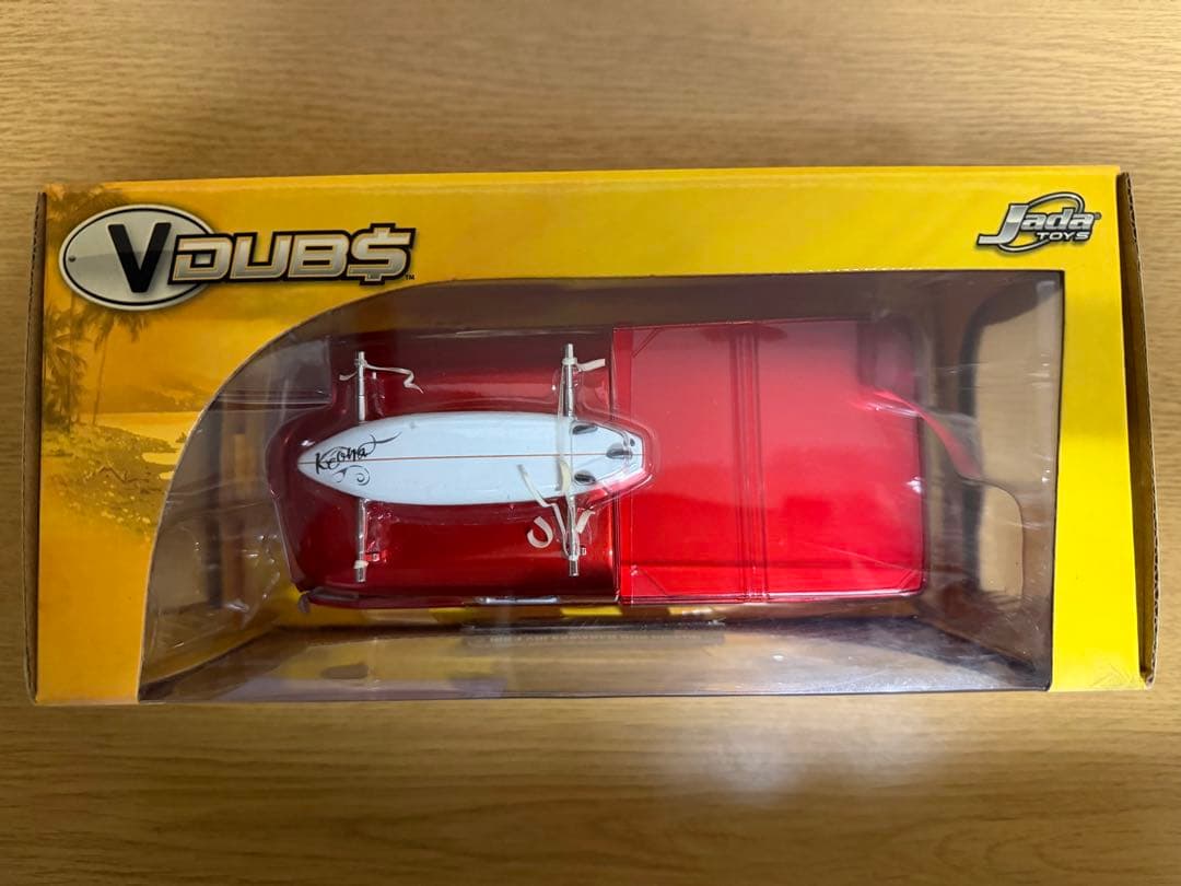 【廃番】1963 Volkswagen Bus Pickup レッド 1/24