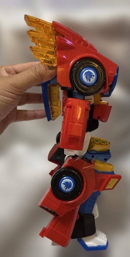 ミニフォース アニマルトロン 変身フィギュア　ジョースコップ レオコップ